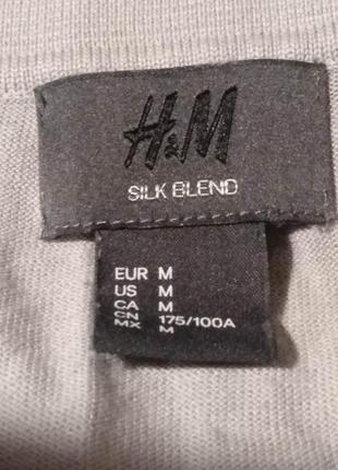 Футболка шелк + хлопок h&m6 фото