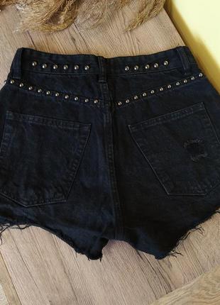 Джинсові міні шорти 4