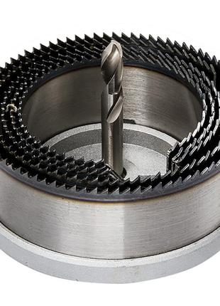 Комплект коронок для дерева modeco 72-95/32mm 5шт