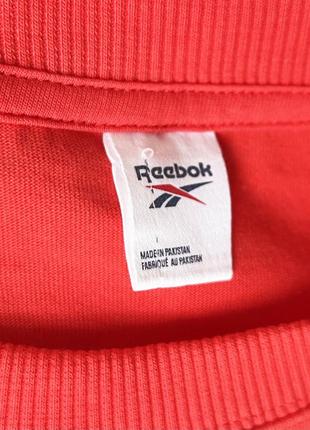 Женская футболка reebok classic big logo, (р. l)4 фото