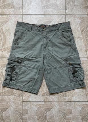 Шорты vintage army military camo multi pocket khaki shorts y2k