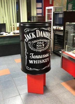 Дизайнерська бочка jack daniels4 фото