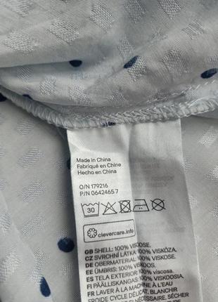 & сукня в горох h&m состав 100% віскоза розмір м9 фото