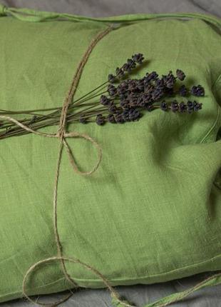 Комплект постельного белья из варенного белорусского льна9 фото