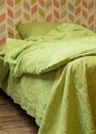 Комплект постельного белья из варенного белорусского льна2 фото
