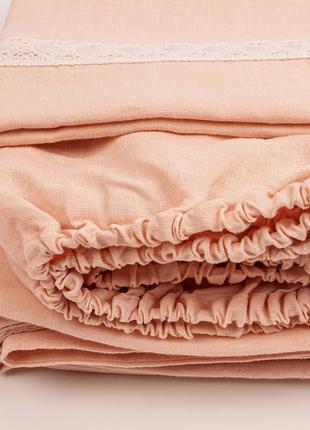 Комплект постельного белья из натурального льна7 фото