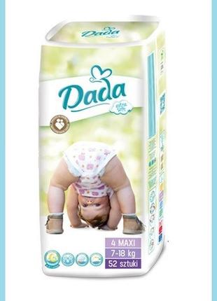 Dada extra soft 4 maxi — 52 шт. / 7-18 кг