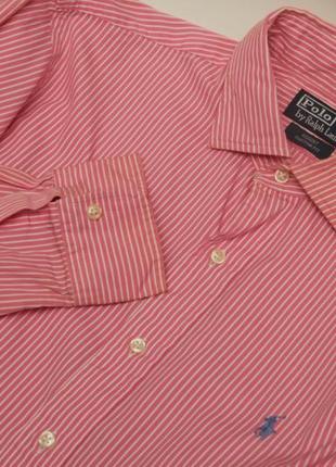 Polo ralph lauren l regent shirt рубашка из хлопка1 фото