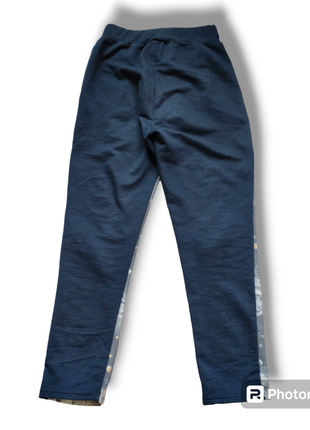Спортивні штани. трикотажні штани з принтом джинсів2 фото