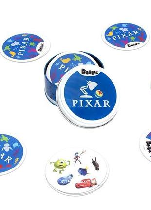 Настільна гра dobble. pixar (доббл. піксар / spot it! pixar) (...4 фото