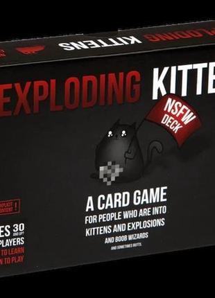 Настільна гра exploding kittens. nsfw deck (вибухові кошенята ...