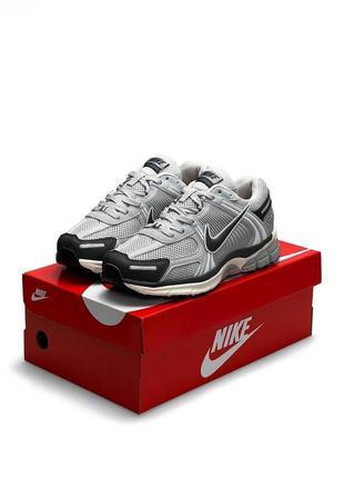 Мужские кроссовки nike vomero 5 new gray silver black7 фото