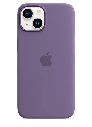 Чехол apple iphone silicone case with magsafe iris for 13, 13pro, 14, 14pro
