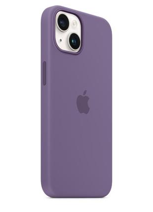 Чехол apple iphone silicone case with magsafe iris for 13, 13pro, 14, 14pro7 фото