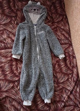 Теплий комбінезон ромпер lupilu