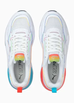 Кроссовки для міста puma x-ray 2 square rainbow trainers1 фото