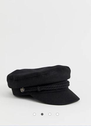 Кепка шляпка шерсть asos кепка-капітанка фуражка в стиле ruslan baginsky2 фото