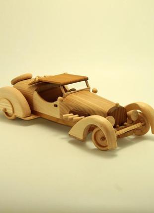 Деревянный автомобиль - "auto 2101"с крышей  ручная работа