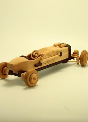 Деревянный автомобиль - "retro car 1213" ручная работа3 фото