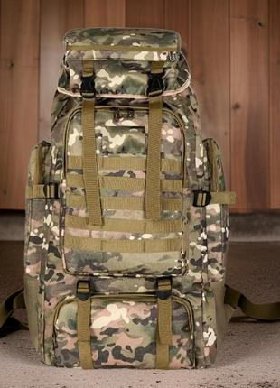 Максимальна функціональність: військовий рюкзак 4 в 1 камуфляж 80л