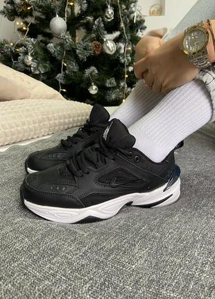 Кроссовки nike m2k tekno black obsidian2 фото