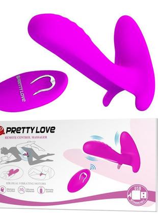 Вібратор - pretty love remote control massager purple