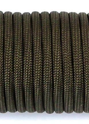 Paracord type iii 550 4 мм 259 кг army green #010 10 метрів