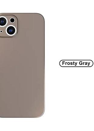 Айфон iphone 15 ультра тонкий чохол pp 0.18 мм gray top quality