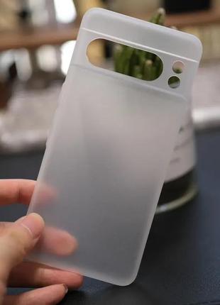 Ультра тонкий pp чохол для google pixel піксель 8 pro white