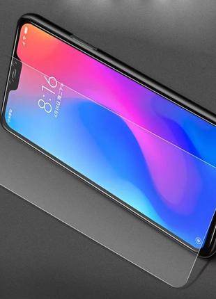 Захисне неполноразмерное скло для xiaomi mi8 lite