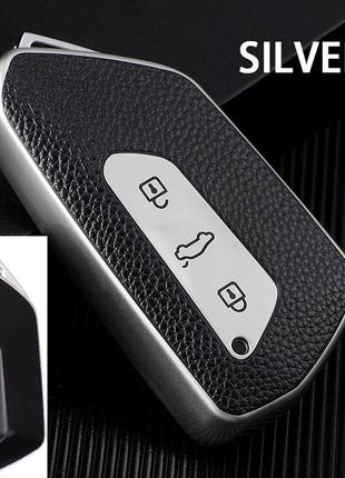 Чохол на авто smart ключ для volkswagen vw id.4 id.6 id 4 6 si...