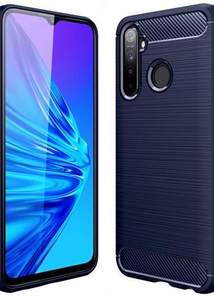 Tpu гумовий захисний чохол slim series для realme 5 pro / реал...