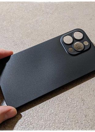 Айфон iphone 13 pro max ультра тонкий чохол pp 0.18 мм black t...
