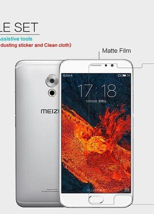 Захисна плівка nillkin anti-glare для meizu pro 6 plus.3 фото