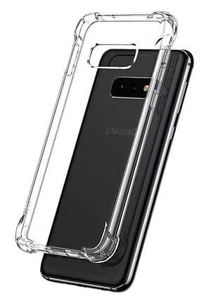 Прозорий силіконовий протиударний чохол airbag tpu для samsung...