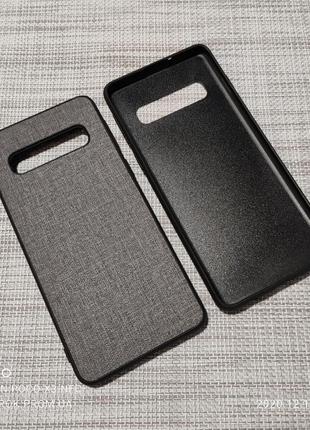 Чехол-бампер cotton для samsung s10.