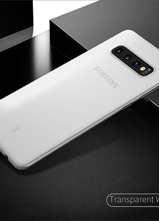 Чохол тонкий оригінал cafele pp 0.4 мм для samsung s10 plus.