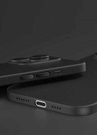 Айфон iphone 14 pro ультра тонкий чохол pp 0.18 мм black top q...
