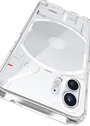 Nothing phone 2 pc tpu чохол hybrid прозорий clear