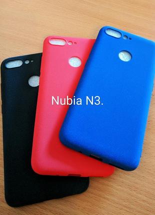 Чохол sand tpu для nubia n3.