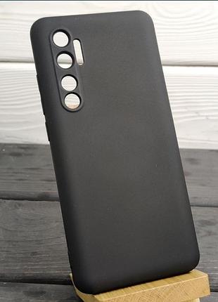 Чохол силіконовий кейс для xiaomi mi note 10 lite чорний
