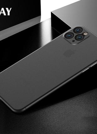 Чохол сірий ультра тонкий pp material 0.26 мм для айфон iphone...