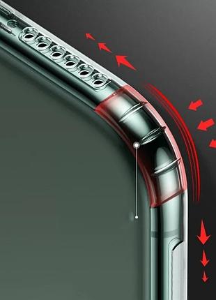 Силіконовий чохол із захистом камери + скло 5d для айфон iphon... 2