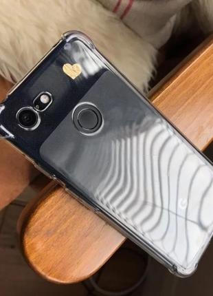 Google pixel пиксель 3xl чохол прозорий силіконовий протиударн...