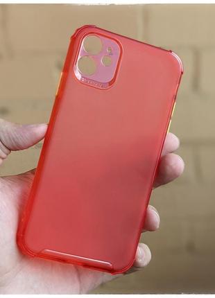 Iphone 11 | айфон 11 силіконовий протиударний чохол airbag col...