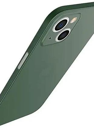 Айфон iphone 14 ультра тонкий чохол pp 0.18 мм green top quality