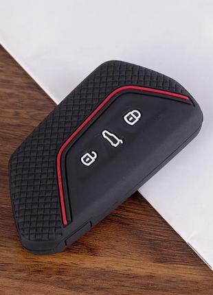 Чохол на авто ключ volkswagen skoda enyaq vw golf 8 mk8 gti gt...