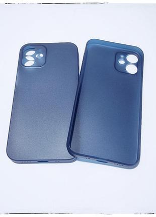 Ультра тонкий пластиковий чохол pp 0.2мм для айфон iphone 12 m...