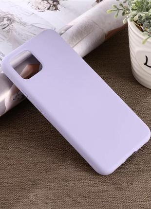 Google pixel 4 чохол накладка силікон кейс purple