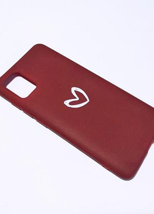 Силіконовий чохол з малюнком для samsung a51 / самсунг а51 бор...